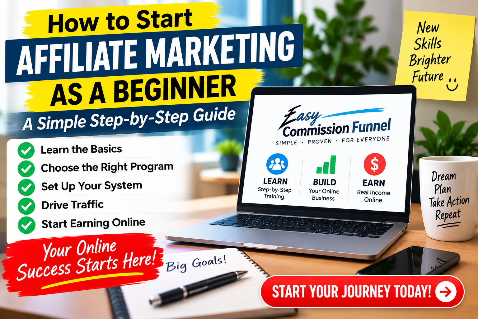 How to start affiliate marketing as a beginner