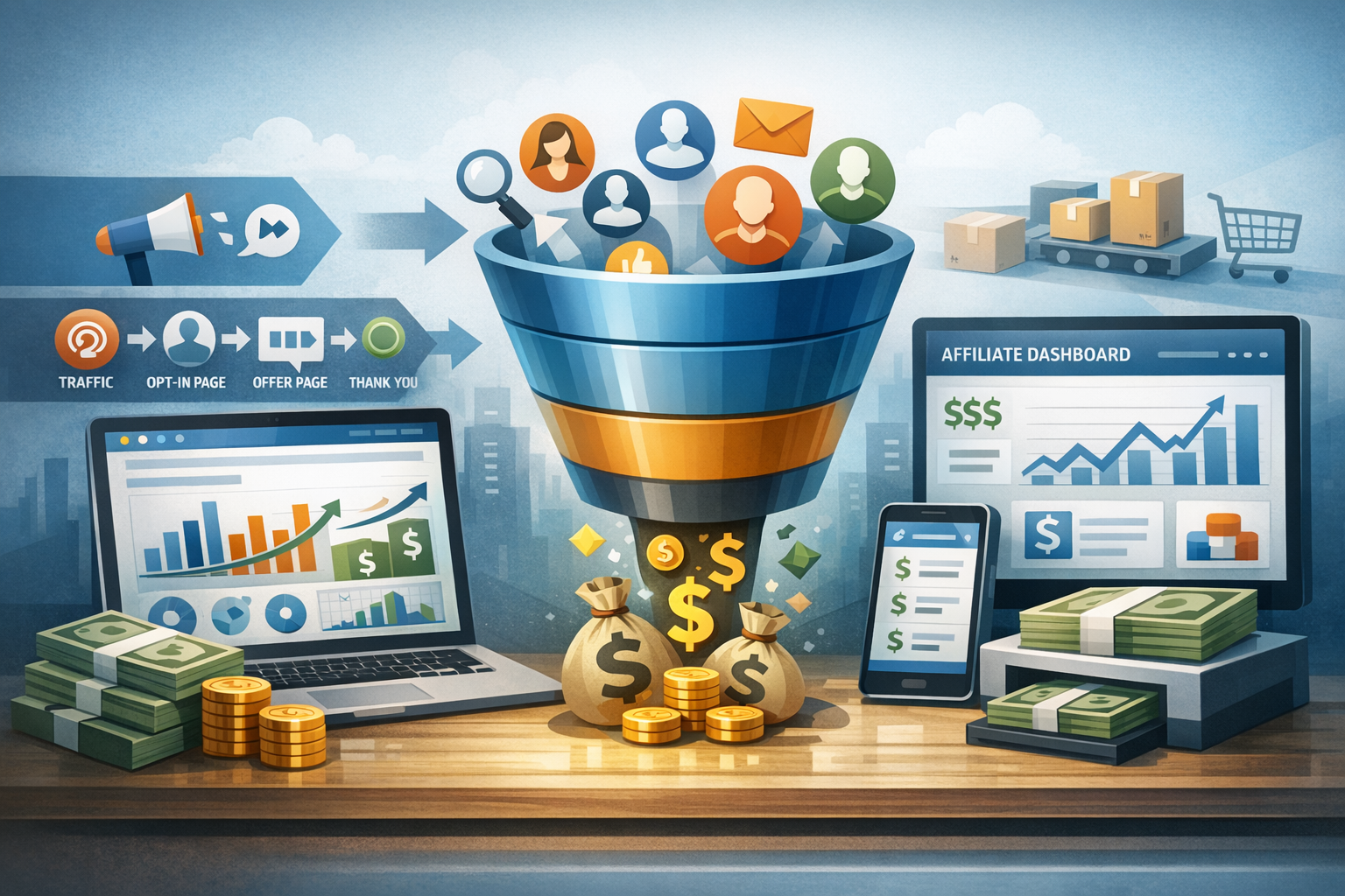 How to Build Your First Affiliate Lead Funnel with Easy Commission Funnel