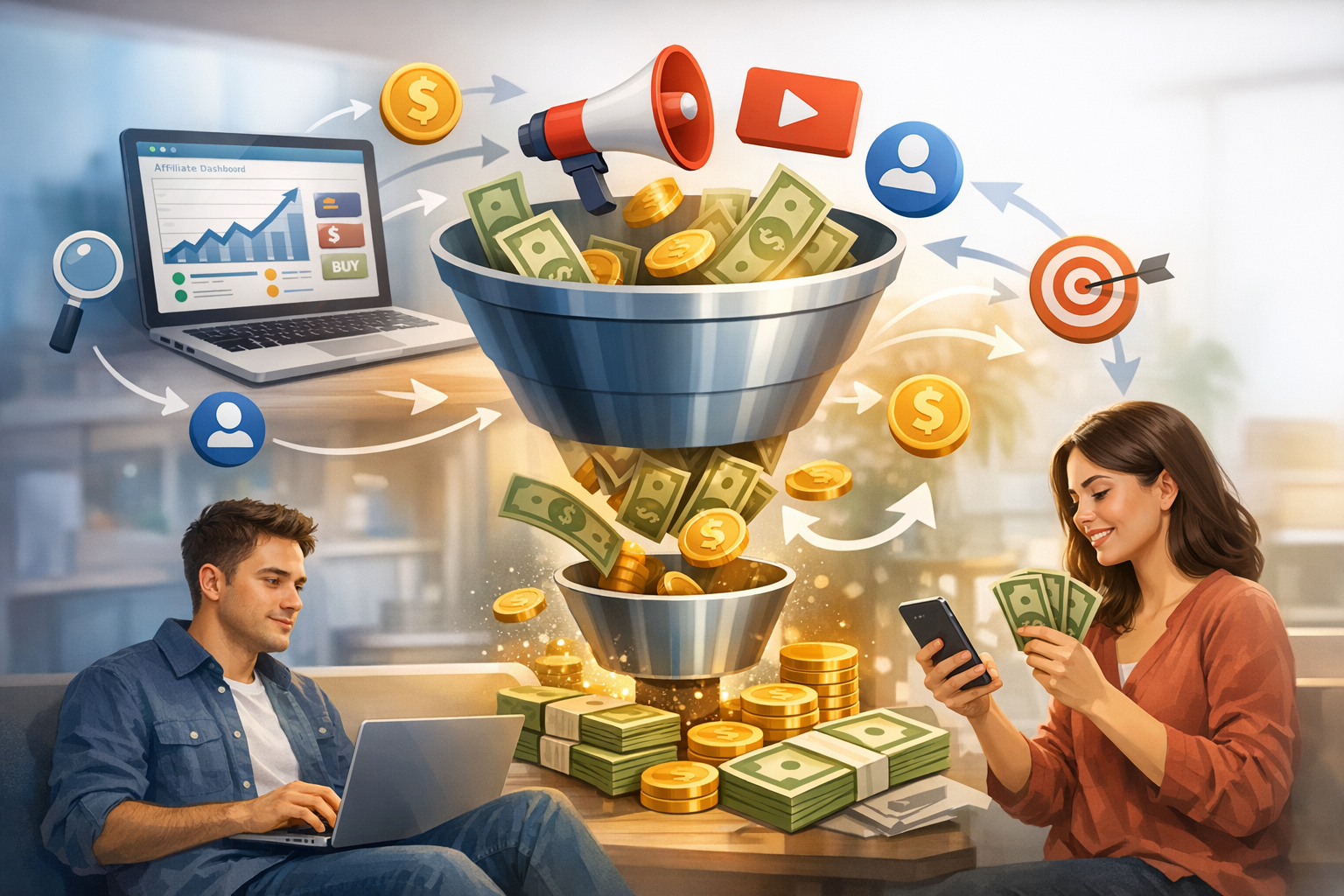How to Use an Easy Commission Funnel for Your First Affiliate Marketing Campaign