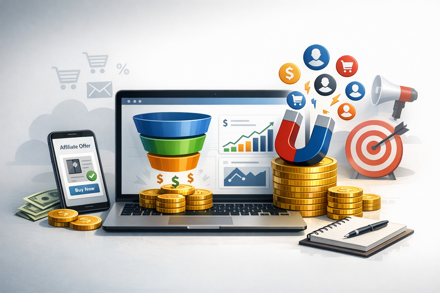 How to Build Your First Affiliate Campaign With Easy Commission Funnel
