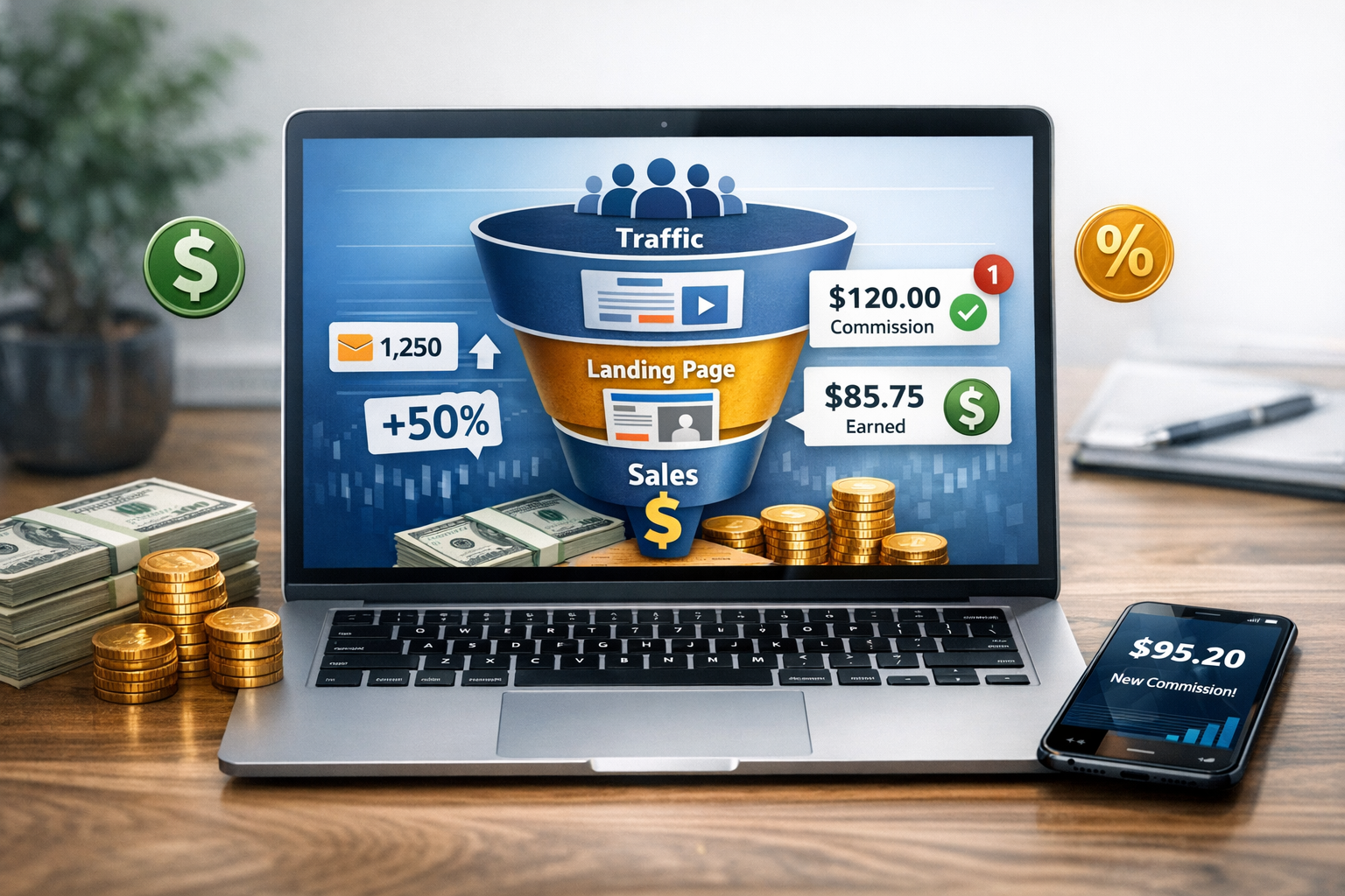 How to Build Your First Affiliate Sales Funnel with Easy Commission Funnel