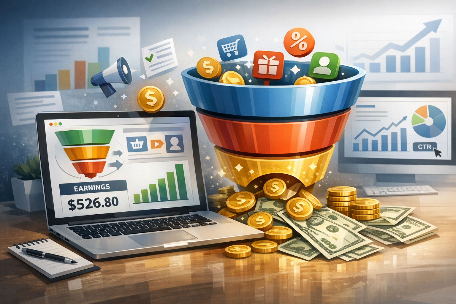 How to Build Your First Affiliate Sales System with Easy Commission Funnel